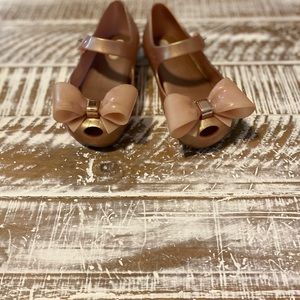 Mini Melissa Pink Mary Janes
